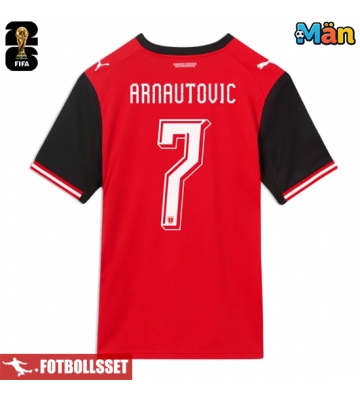 Österrike Marko Arnautovic #7 Hemmatröja VM 2026 Kortärmad
